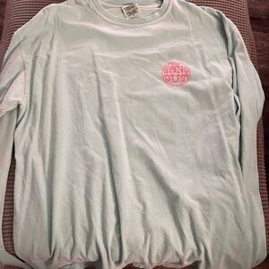 Light blue Hangout Festival Long Sleeve Shirt